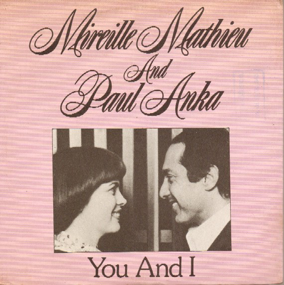 Mireille Mathieu & Paul Anka — You and I cover artwork
