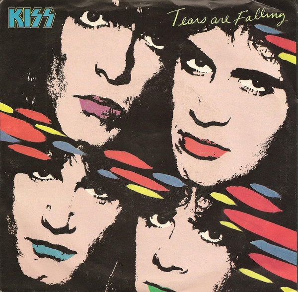 Kiss — Tears Are Falling cover artwork