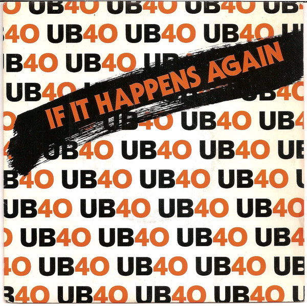 UB40 — If It Happens Again cover artwork