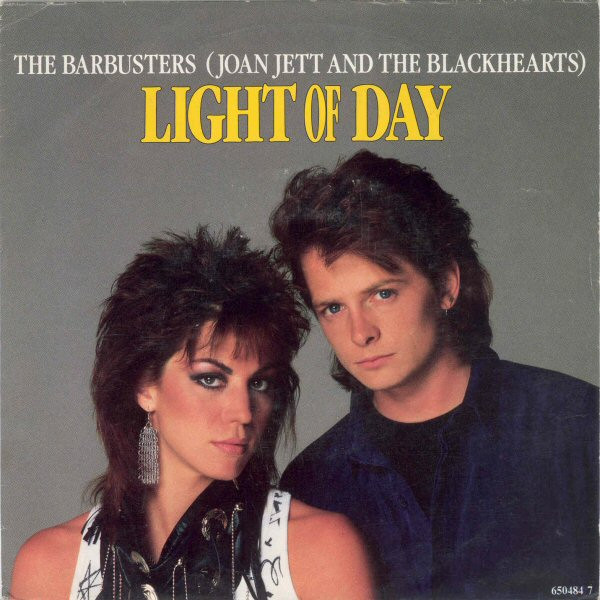 Joan Jett &amp; The Blackhearts & Michael J. Fox Light of Day cover artwork