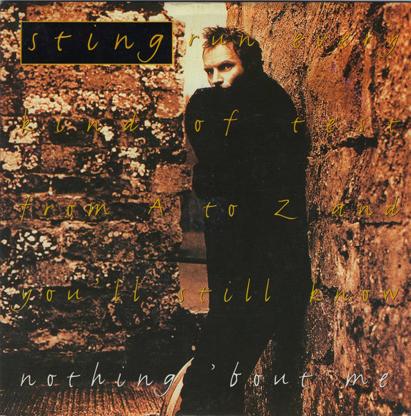 Sting Nothing &#039;Bout Me cover artwork