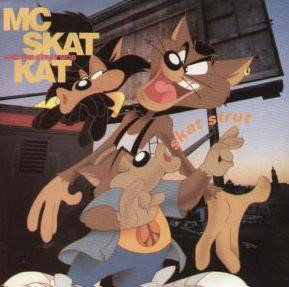 MC Skat Kat and the Stray Mob — Skat Strut cover artwork