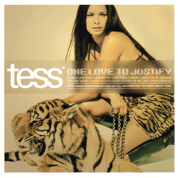 Tess One Love to Justify cover artwork