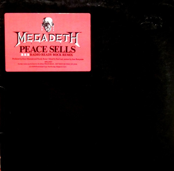 Megadeth — Peace Sells cover artwork