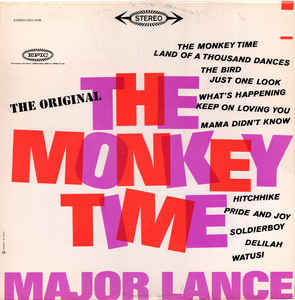 Major Lance — The Monkey Time cover artwork