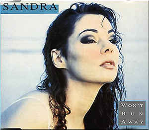 Sandra — Won&#039;t Run Away cover artwork