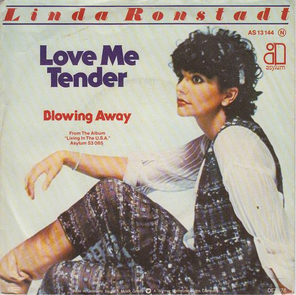 Linda Ronstadt Love Me Tender cover artwork