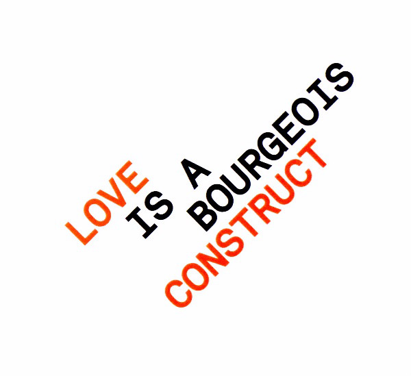 Pet Shop Boys — Love Is A Bourgeois Construct cover artwork