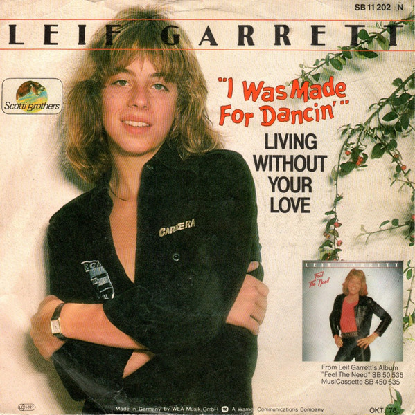 Leif Garrett — I Was Made for Dancin&#039; cover artwork