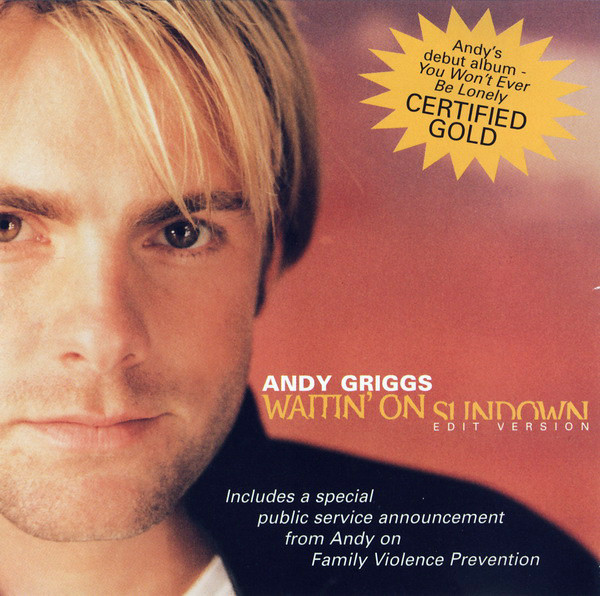 Andy Griggs — Waitin&#039; On Sundown cover artwork