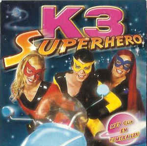 K3 — Superhero cover artwork