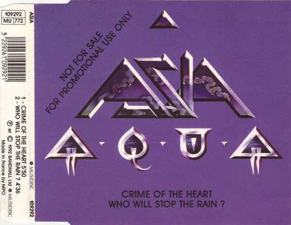 Asia Crime of the Heart cover artwork