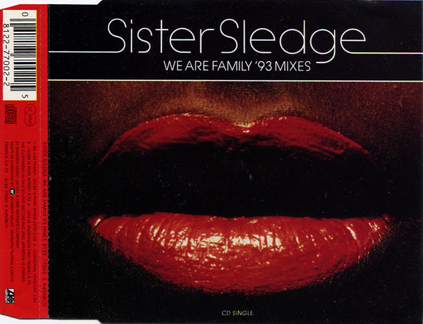 Sister Sledge We Are Family &#039;93 Mixes cover artwork