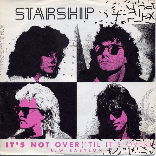 Starship — It&#039;s Not Over (&#039;Til It&#039;s Over) cover artwork