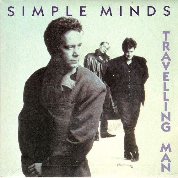 Simple Minds Traveling Man cover artwork