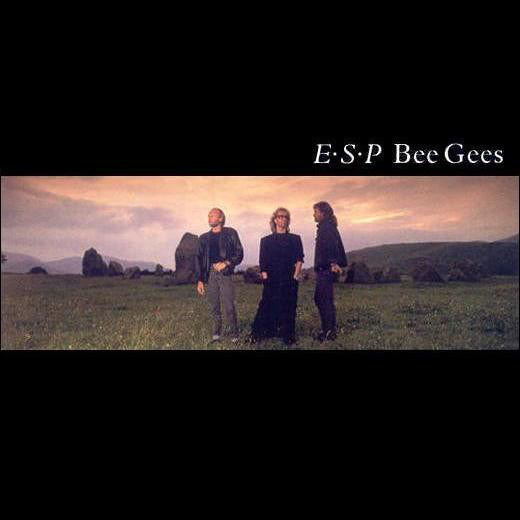 Bee Gees E•S•P cover artwork