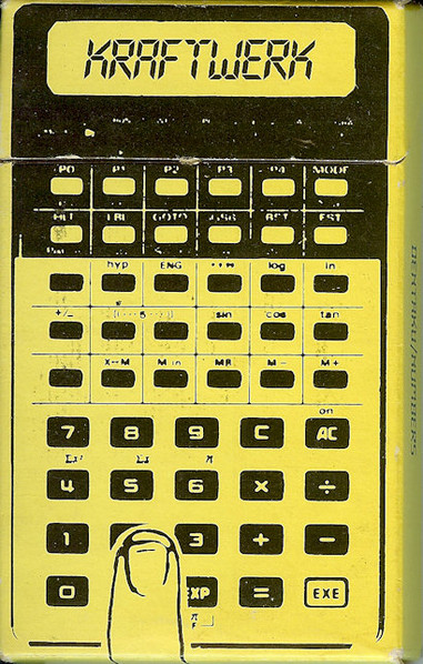 Kraftwerk Pocket Calculator cover artwork
