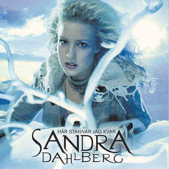 Sandra Dahlberg — Här stannar jag kvar cover artwork