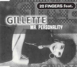 20 Fingers ft. featuring Gillette Mr Personality (Dance Remix) cover artwork