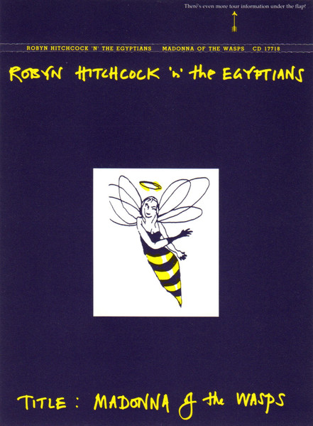 Robyn Hitchcock &amp; The Egyptians — Madonna Of The Wasps cover artwork