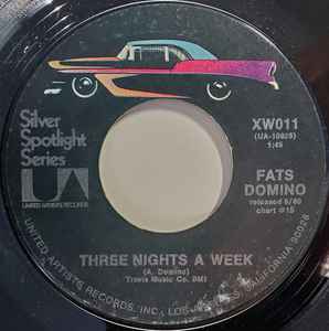 Fats Domino Three Nights A Week cover artwork