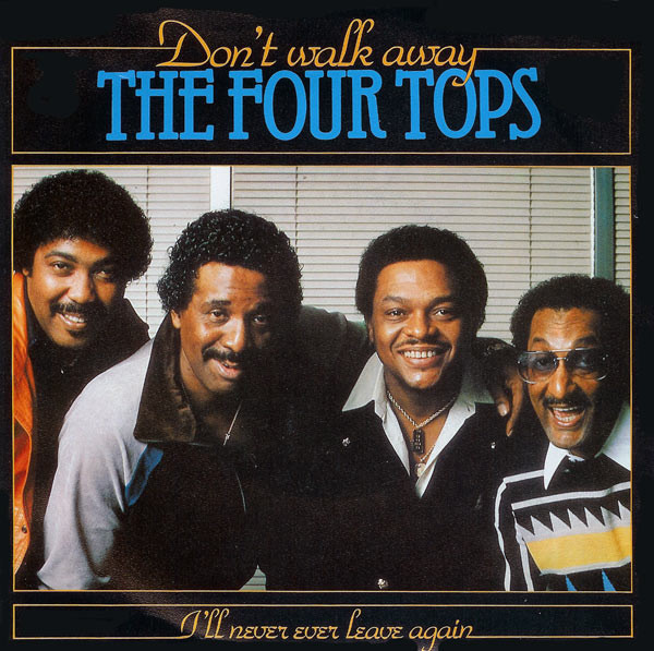 The Four Tops — Don&#039;t Walk Away cover artwork