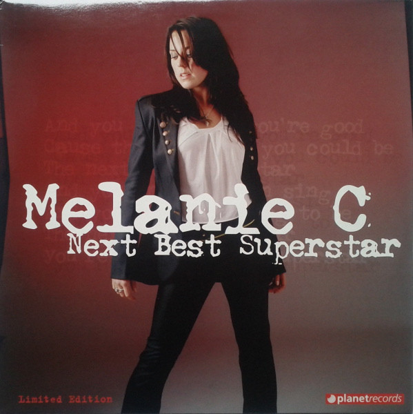 Melanie C Next Best Superstar cover artwork
