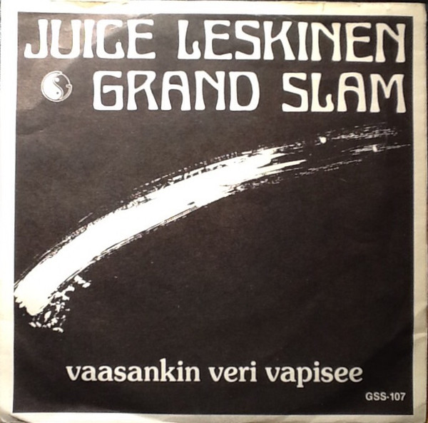 Juice Leskinen Grand Slam — Vaasankin veri vapisee cover artwork