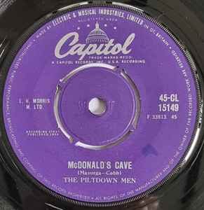 The Piltdown Men — McDonald&#039;s Cave cover artwork