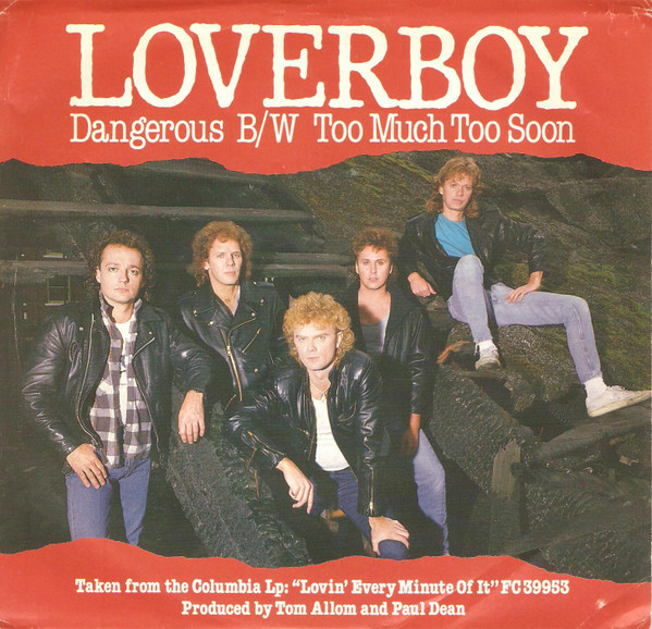 Loverboy Dangerous cover artwork