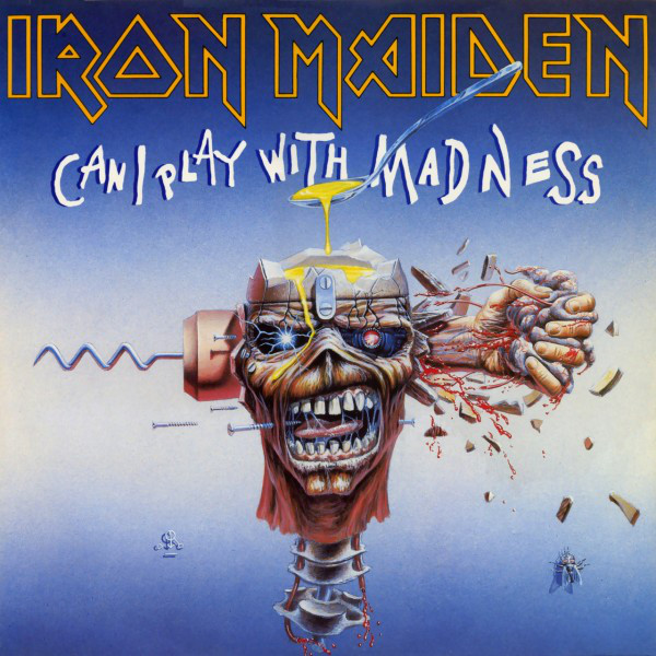 Iron Maiden Can I Play With Madness cover artwork