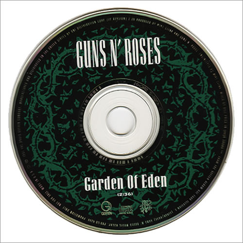 Guns N&#039; Roses — Garden of Eden cover artwork