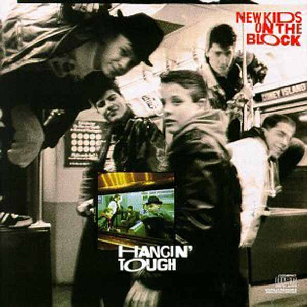 New Kids on the Block Hangin&#039; Tough cover artwork