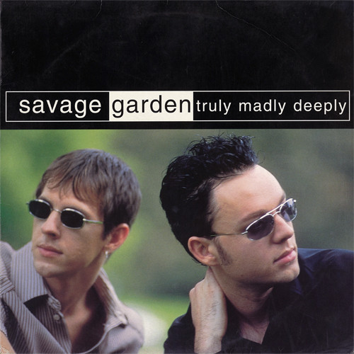 Savage Garden Truly, Madly, Deeply cover artwork