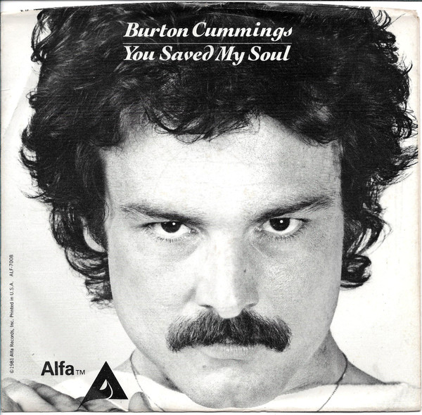 Burton Cummings You Saved My Soul cover artwork