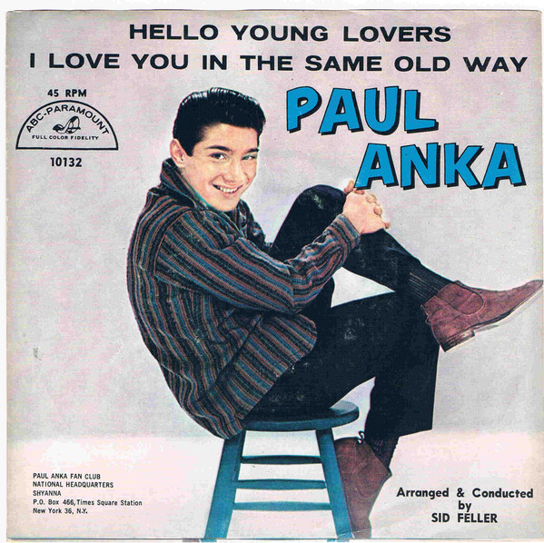 Paul Anka Hello Young Lovers cover artwork