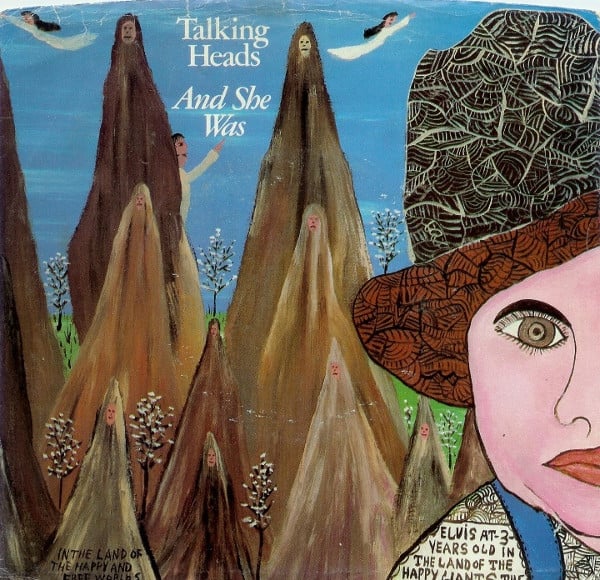 Talking Heads — And She Was cover artwork