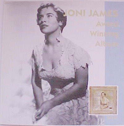 Joni James Award Winning Album cover artwork