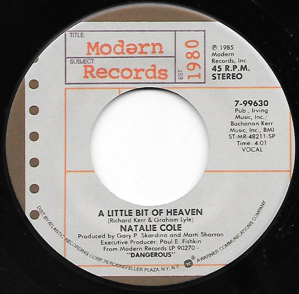 Natalie Cole — A Little Bit of Heaven cover artwork