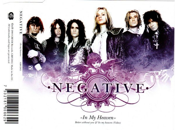 Negative — In My Heaven cover artwork