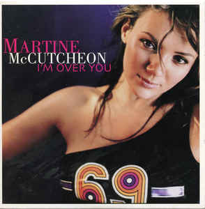 Martine McCutcheon I&#039;m Over You cover artwork