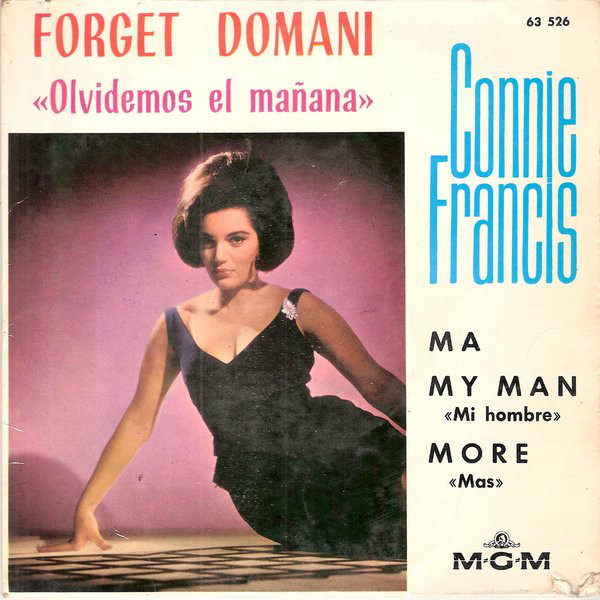 Connie Francis — Forget Domani cover artwork