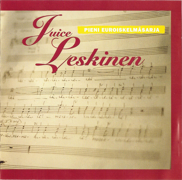 Juice Leskinen Pieni euroiskelmäsarja (EP) cover artwork