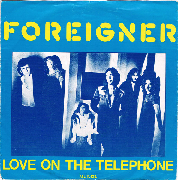 Foreigner Love on the Telephone cover artwork