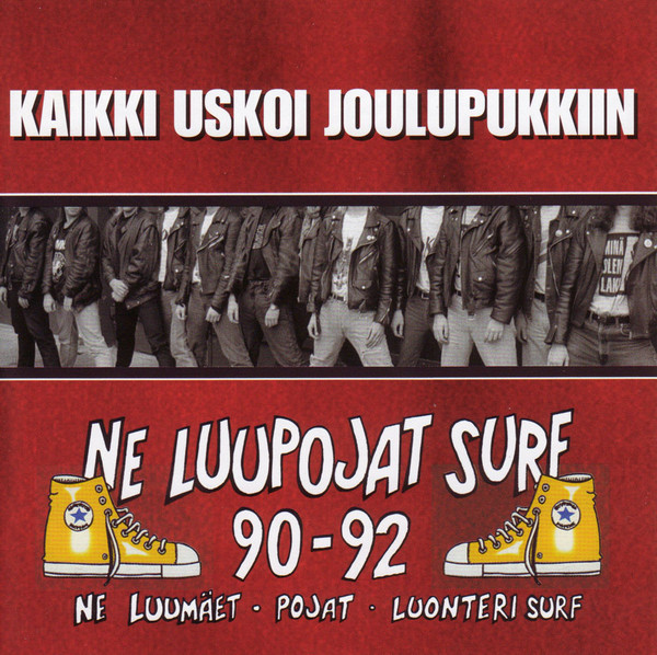 Ne Luupojat Surf Kaikki uskoi joulupukkiin cover artwork