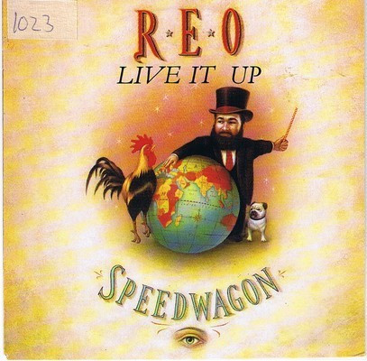 REO Speedwagon — Live It Up cover artwork