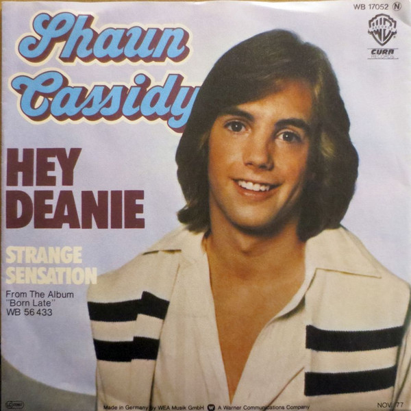 Shaun Cassidy — Hey Deanie cover artwork