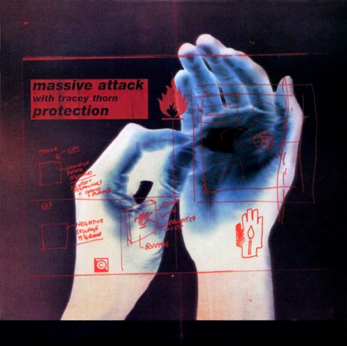 Massive Attack featuring Tracey Thorn — Protection cover artwork