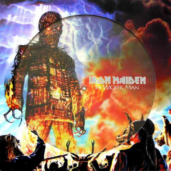 Iron Maiden — The Wicker Man cover artwork