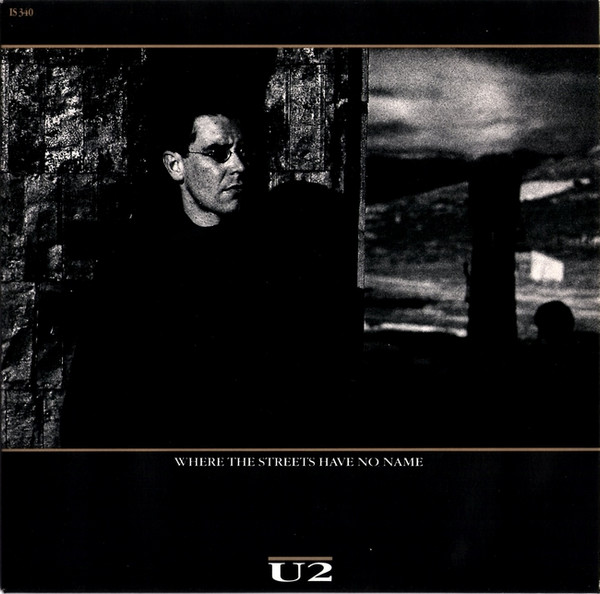 U2 Where the Streets Have No Name cover artwork